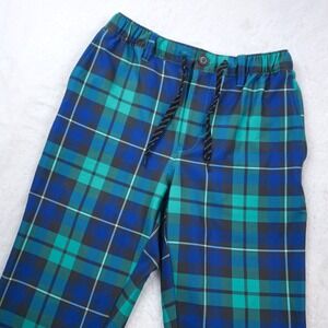 Chubbies Everywhere Golf Plaid Drawstring Casual Pants Stretch Performance Men S